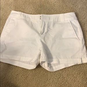 White Shorts